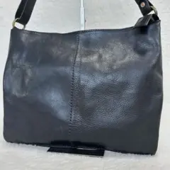 美品 CI-VA チーバ ショルダーバッグ オールレザー 本革 ブラック 肩掛け
