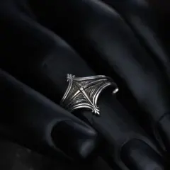 パンク風 ヴィンテージクロススターリング