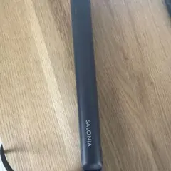SALONIA セラミックストレートヘアアイロン ダークブルー
