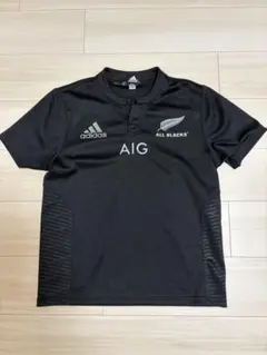adidas ALL BLACKS 2003 ラガーシャツ - メルカリ