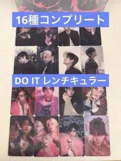 Stray Kids DO IT レンチキュラー トレカ 16種 コンプ