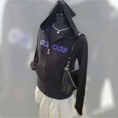 00s y2k zip hoodie adidas マクブリング 平成ギャル