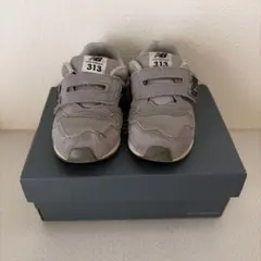 New Balance 313 キッズ スニーカー 14.5cm グレー