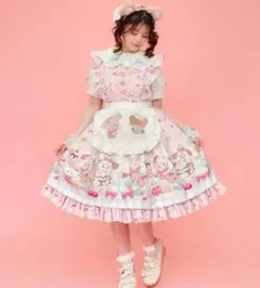 axes femme kawaii mikko ジャンスカ ブラウス エプロン