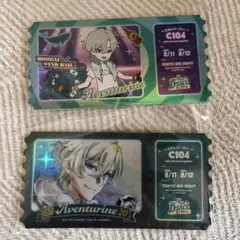 スタレ　アクチケ　チケット　アベンチュリン 崩壊：スターレイル LIVEシリーズ ホログラムチケット