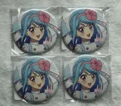 アイカツ DMM スクラッチ 湊みお 缶バッジ 4点