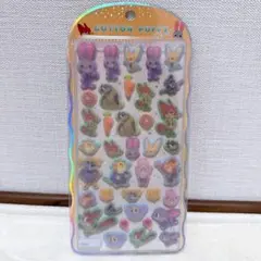 【正規品】コットンパフィーシール　ズートピア