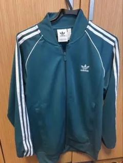 ヒ*G様 adidas トラックジャケット XL ダークグリーン