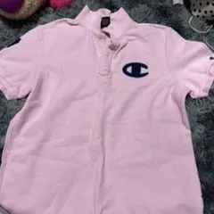 Champion ピンク ポロシャツ