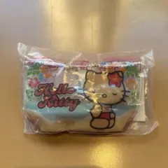 プールバック風ミニポーチ2 ハローキティ 日焼けキティ ガチャ