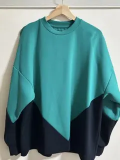 UNITED TOKYO カラーブロックスウェット サイズ2