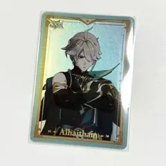 原神】 アルハイゼン 流光行記 カード UR 公式正規品 - メルカリ
