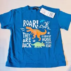 【新品タグ付】kladskap 恐竜Tシャツ 100cm