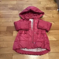 KUMIKYOKU 中綿コート 110 ピンク