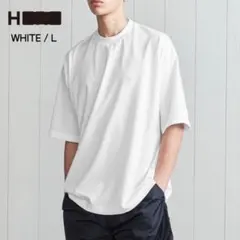 ＜H＞ スヴィン ミックス クルーネック ショートスリーブ Tシャツ Lのサムネイル
