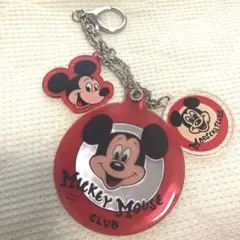 ディズニー×しまむら　100周年限定デザイン　ミッキーチャーム　キーホルダー