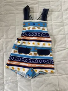 ★美品★ MIKIHOUSE ミキハウス ベビー水着 男の子用 90cm