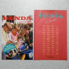 希少☆ HONDA モーターサイクルラインナップ 総合カタログ パンフレットのサムネイル
