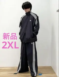 2XL⭐︎adileniumオーバーサイズトラックパンツ★ワイドパンツ★新品