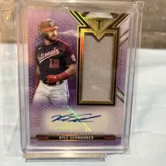 Kyle Schwarber 直筆サイン ジャージカード