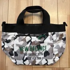 NEW BALANCE カモフラージュ バッグ　 トートバッグ