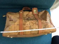 プリマクラッセ　地図柄 ミニボストンバッグ