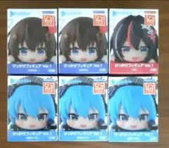 ホロライブ　ひっかけ フィギュアvol.1　ときのそら　AZKi　すいせい　6点