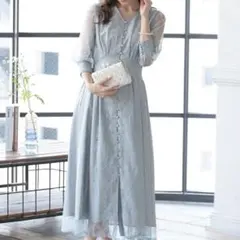 【新品未使用】PREFERIR 総レースドレス 結婚式 二次会 成人式 同窓会