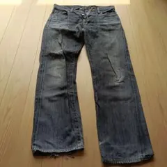 Denime lot 279 濃紺　ストレートデニム　ボタンフライ Denime lot 279 濃紺 ストレートデニム ボタンフライ - メルカリ