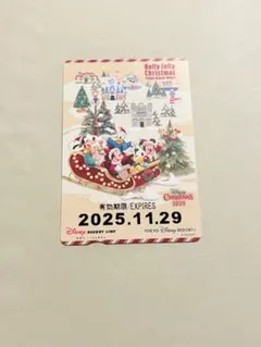 ディズニー リゾートライン フリーきっぷ クリスマス