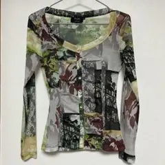 希少 HYSTERIC GLAMOUR コートニーラブ 総柄 薄手 カーディガン - メルカリ