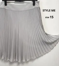 STYLE ME 大きいサイズ アコーディオン プリーツ スカート 15号 美品
