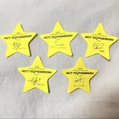 TXT 落下物 ACT:TOMORROW 全員 星