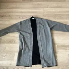 tk. TAKEOKIKUCHI ダブルフェイスロングカーディガン