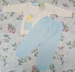 新品★パジャマ★100★ブルー★長袖★冬★男の子★薄手