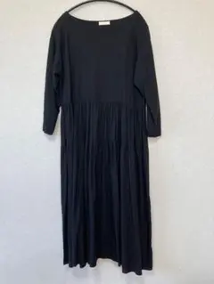 earth music&ecology七分袖ロングワンピース　Fサイズ