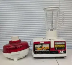 昭和レトロ TOSHIBA Stainless Juicer ホワイト/レッドのサムネイル
