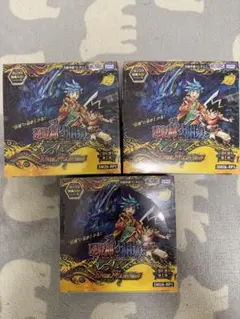 デュエマ 逆転神VS切札竜 3BOX シュリンク付 ドキつよ1P プロモ3P付
