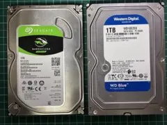 内蔵ハードディスク 1Tb✖️2台