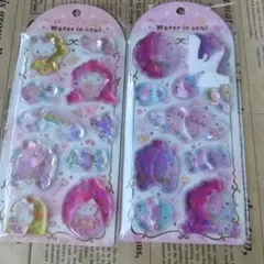 【サンリオ】 ウォーターインシール 2シートセット