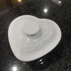LE CREUSET ハート型 ココット 蓋付き