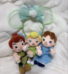 肩のせぬいぐるみ3つ、カチューシャセット 肩のせぬいぐるみ3つ、カチューシャセット - メルカリ