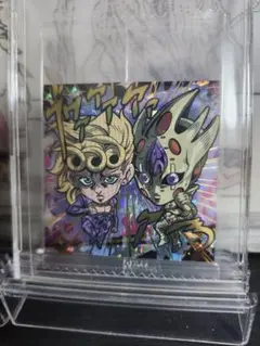 ジョジョの奇妙な冒険 黄金の風 シールウエハース ジョルノ・ジョバァーナ JJR