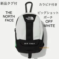 新品タグ付　ノースフェイス ビッグショット　ミニポーチ BIGSHOT ホワイト