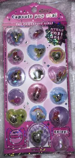 パワーパフガールズ カプセルポップシール