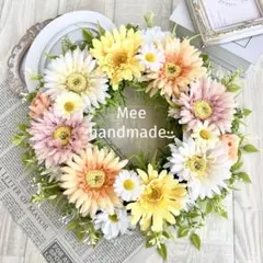 ハワイアン リース プルメリア 多肉植物 モンステラ 南国グリーン