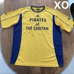 アディダス サッカーシャツ XOユニホーム イエロー ゲームシャツ tシャツ
