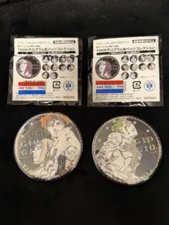 ジョジョの奇妙な冒険 ジョジョワールド ホログラム 缶バッジ　セット