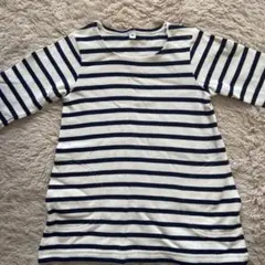 無印良品　ボーダーワンピース2枚セット　100