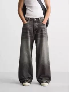 ZARAザラ エクストラバギージーンズ EU38